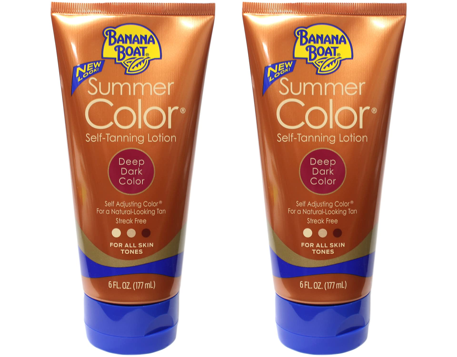 Banana Boat Summer Color: bouteille de lotion auto-bronzante offrants une couleur profonde.