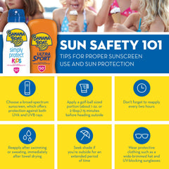 Banana Boat Kids SPF100 - Texture légère qui s’absorbe rapidement