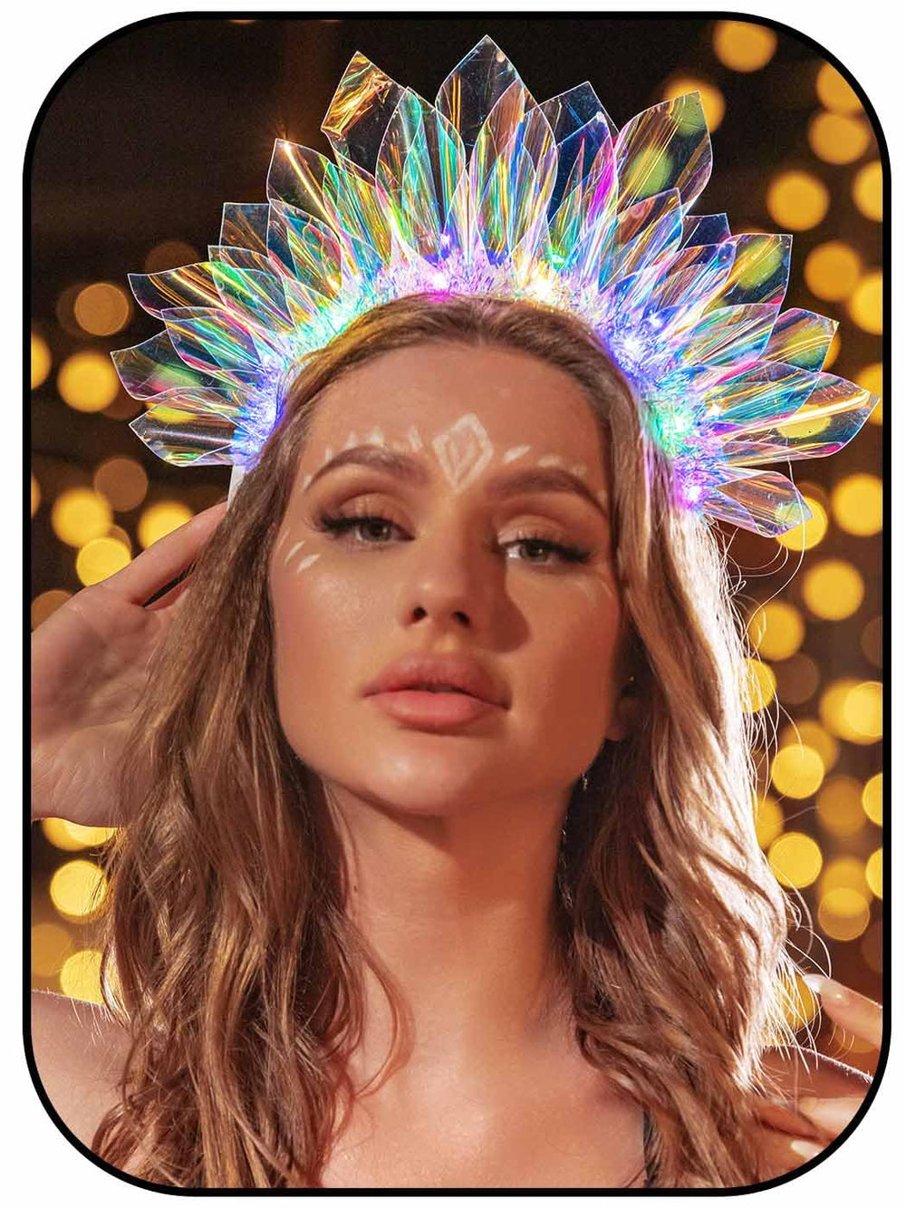 Bandeau lumineux EARENT — neon eclatant, parfait pour soirees electros et festivites nocturnes
