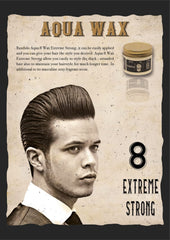 Bandido Aqua Wax 8 – définition des mèches textures et pièces coiffées.