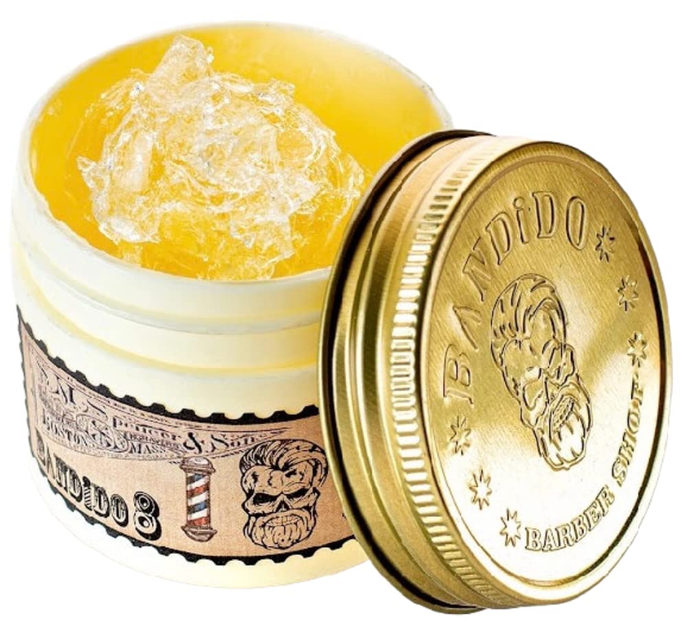 Bandido Aqua Wax 8 – texture onctueuse facilitant l'application et le coiffage.