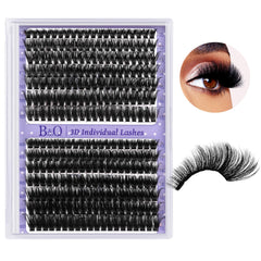 B&Qaugen amas-cils 3D: effet volumineux et naturel pour un regard profond.
