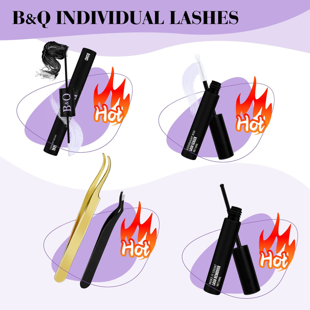 Cils individuels B&Qaugen pour création de looks personnalisés