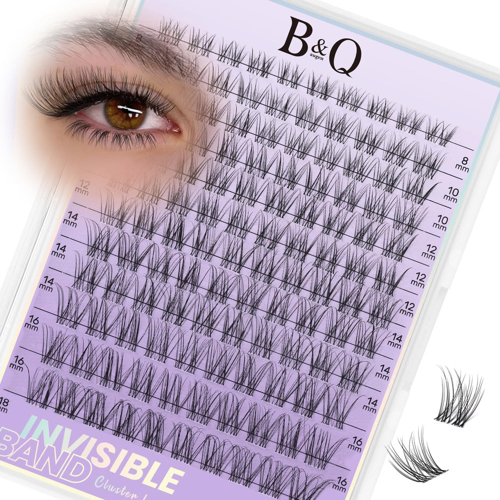 B&Qaugen Flora Lash Clusters: plateau de 120 clusters pour une application rapide.