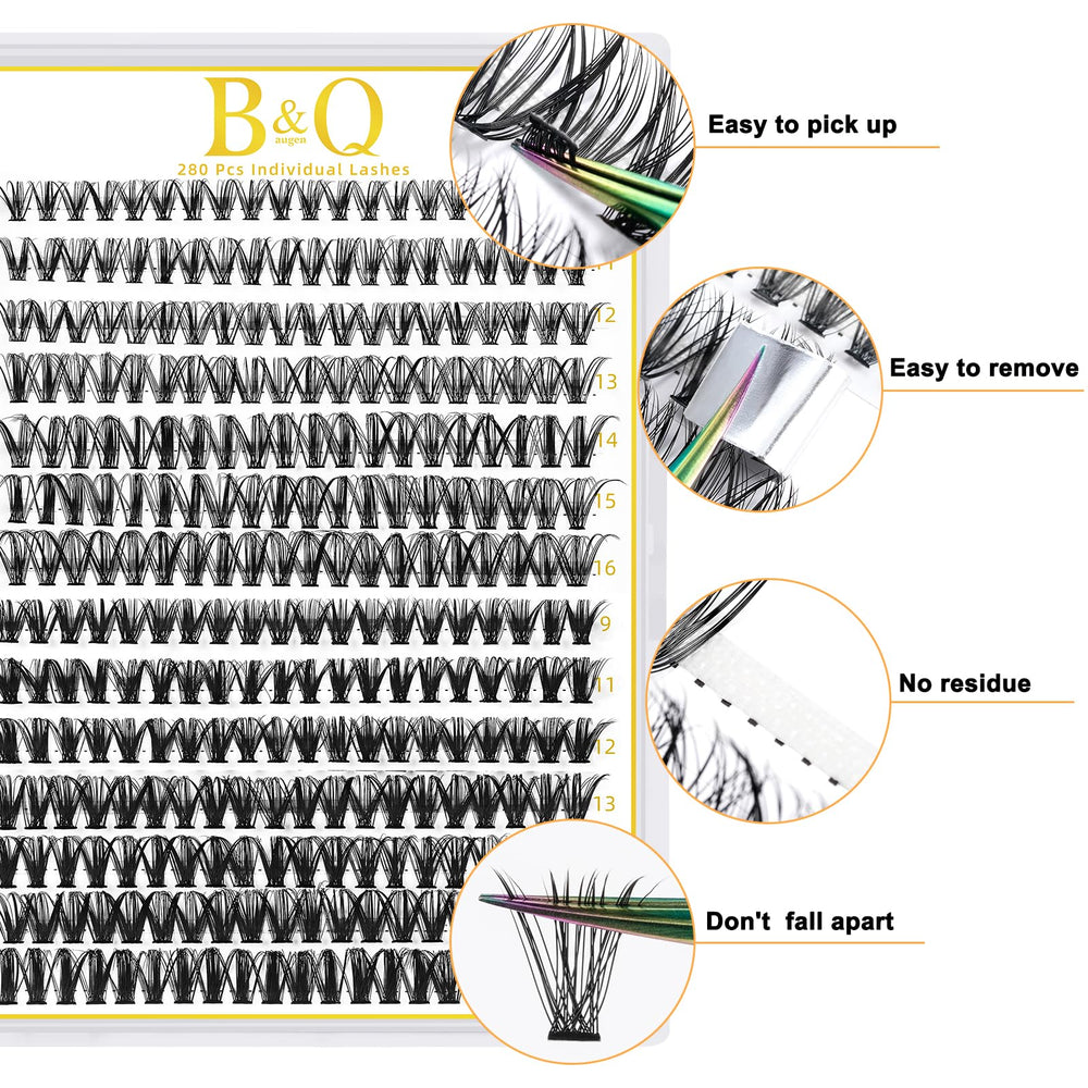Pose à domicile des clusters B&Qaugen pour un look polyvalent