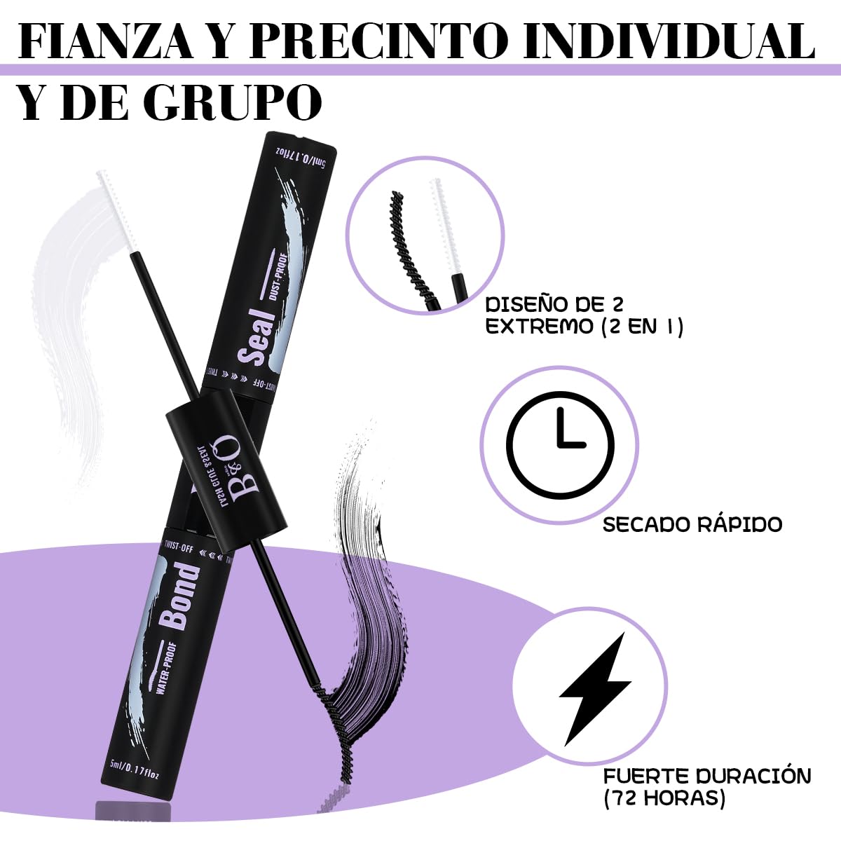 B&Qaugen Lash Clusters Kit: look glam grâce à l’assemblage par longueurs.