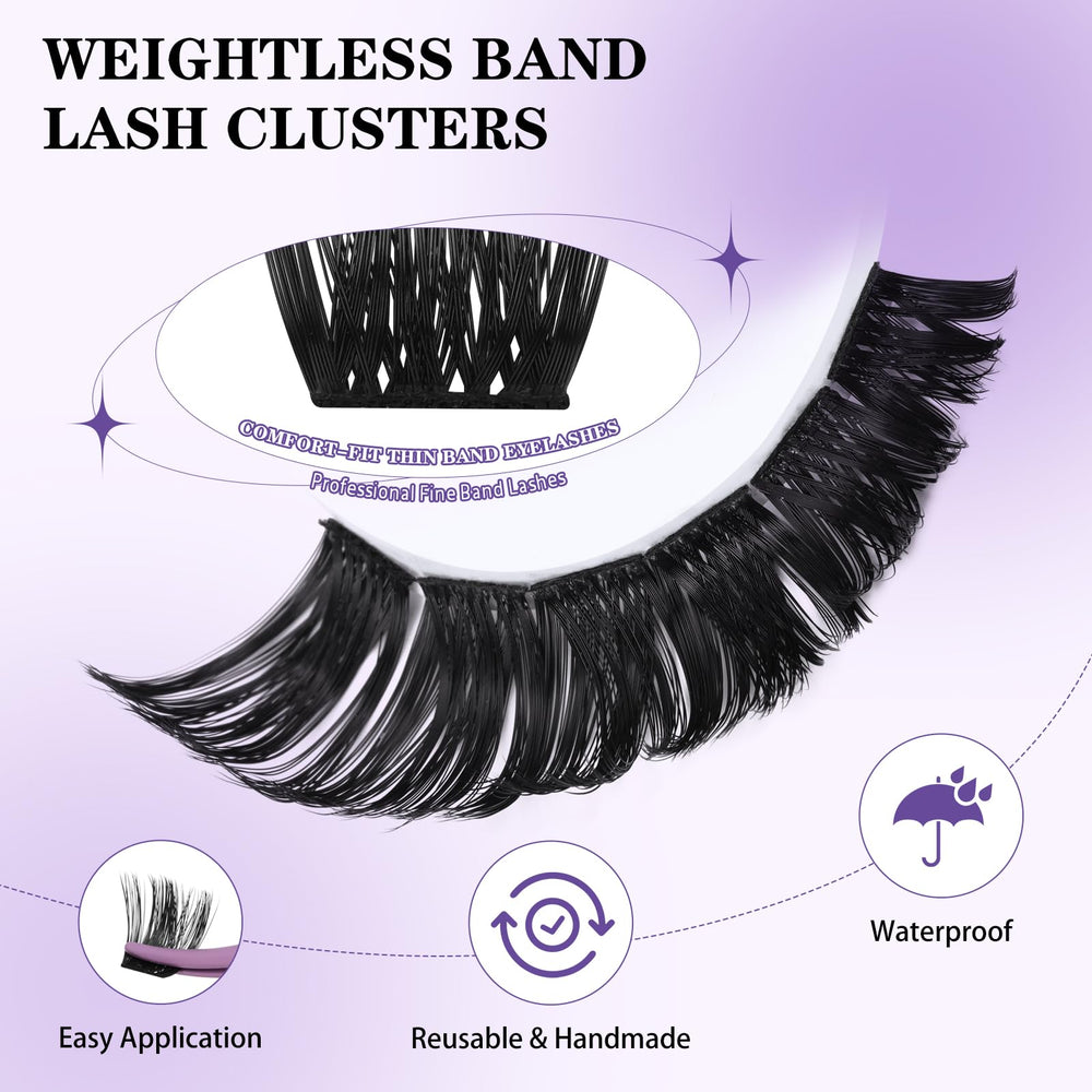 B&Qaugen D-Curl et œil-de-chat : volume précis pour un regard éveillé.