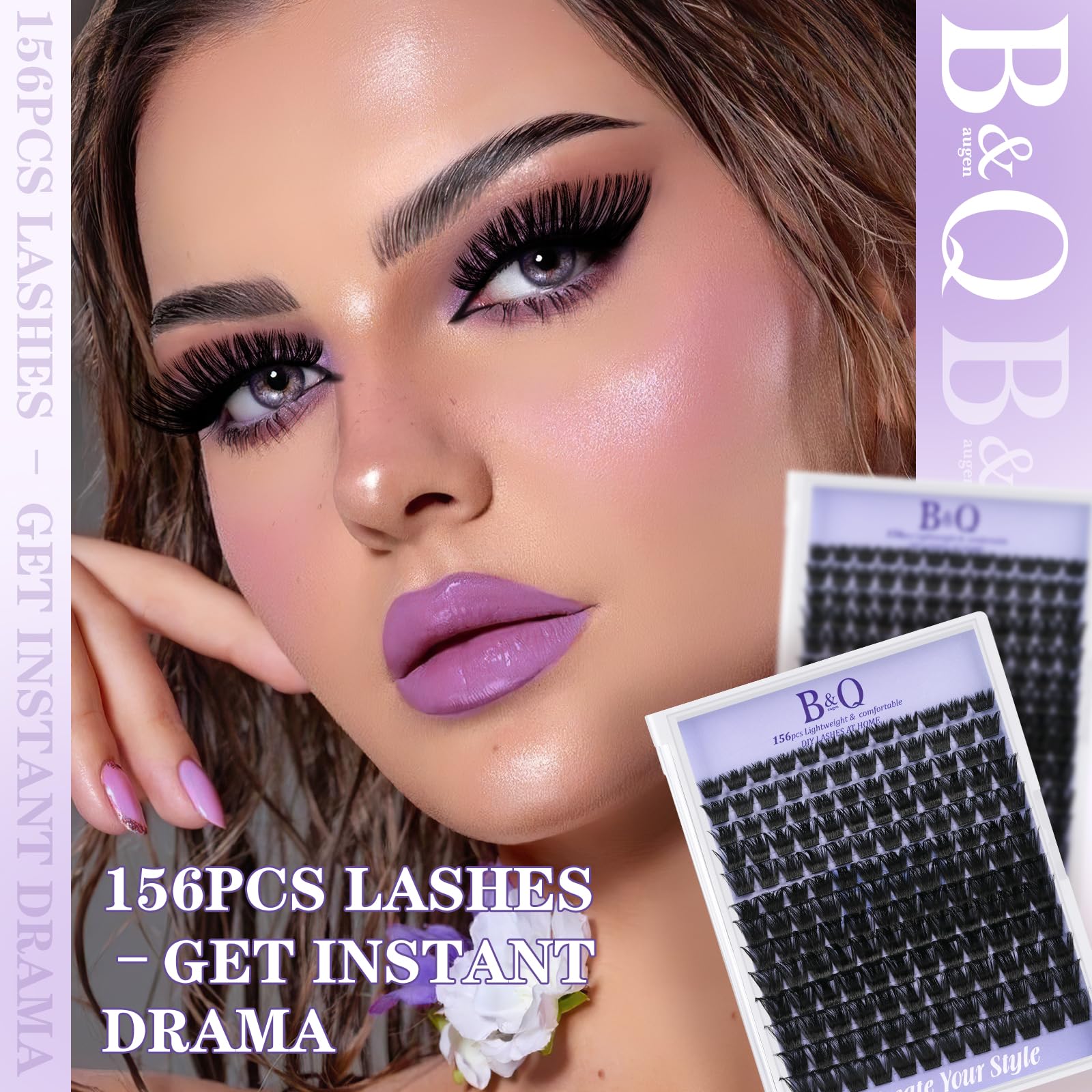 B&Qaugen expérience lash à domicile : spa beauté sans déplacement.