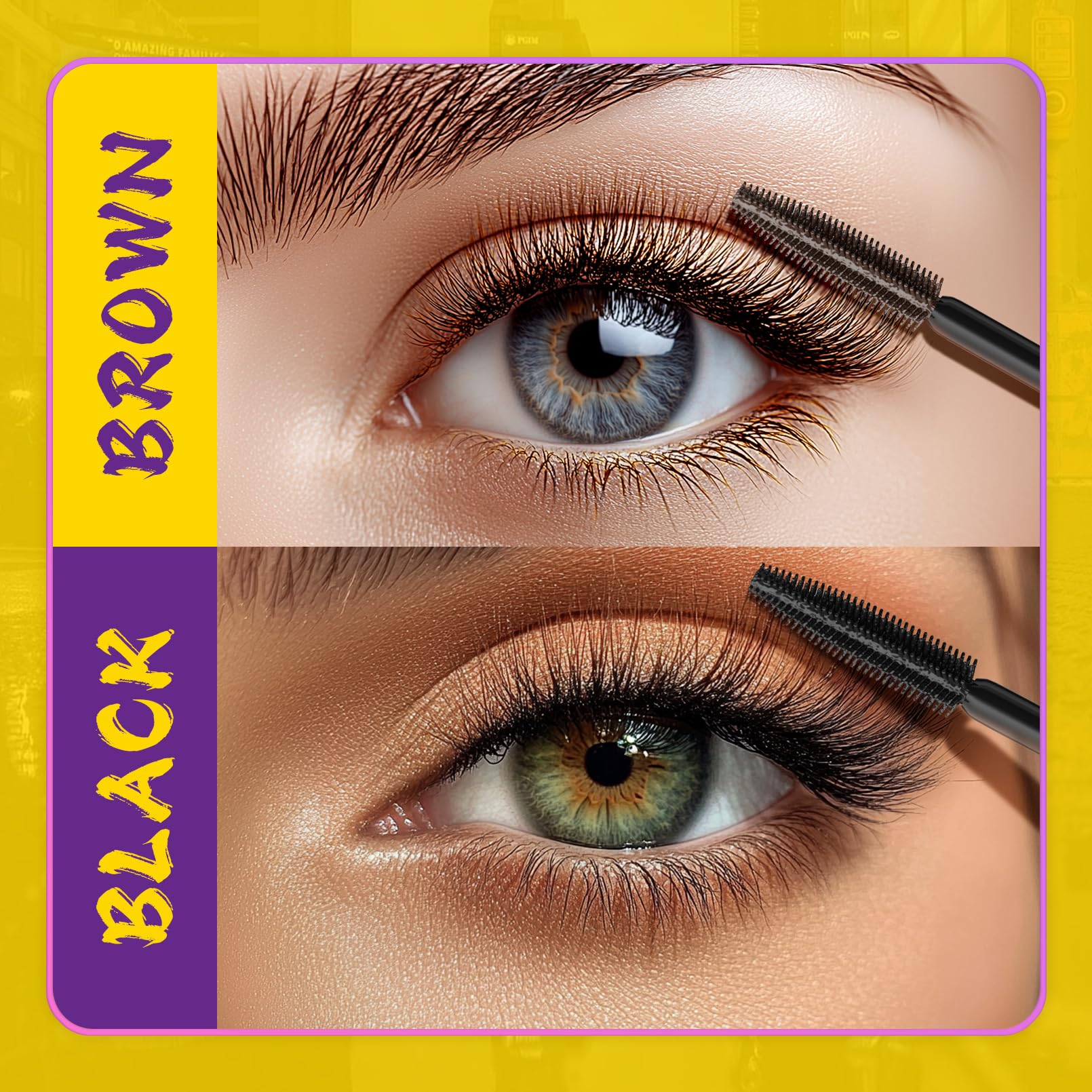 Démaquillage doux sans tirer grâce à Bubble Mascara Bangfeng