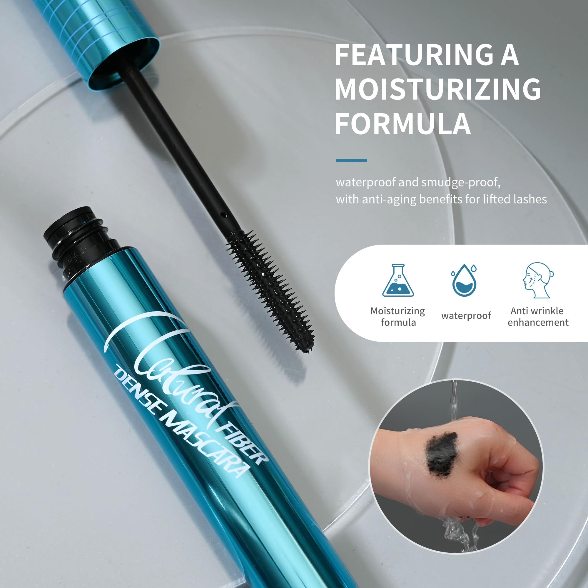 BANGFENG Mascara : formule à base d’eau adaptée aux yeux sensibles