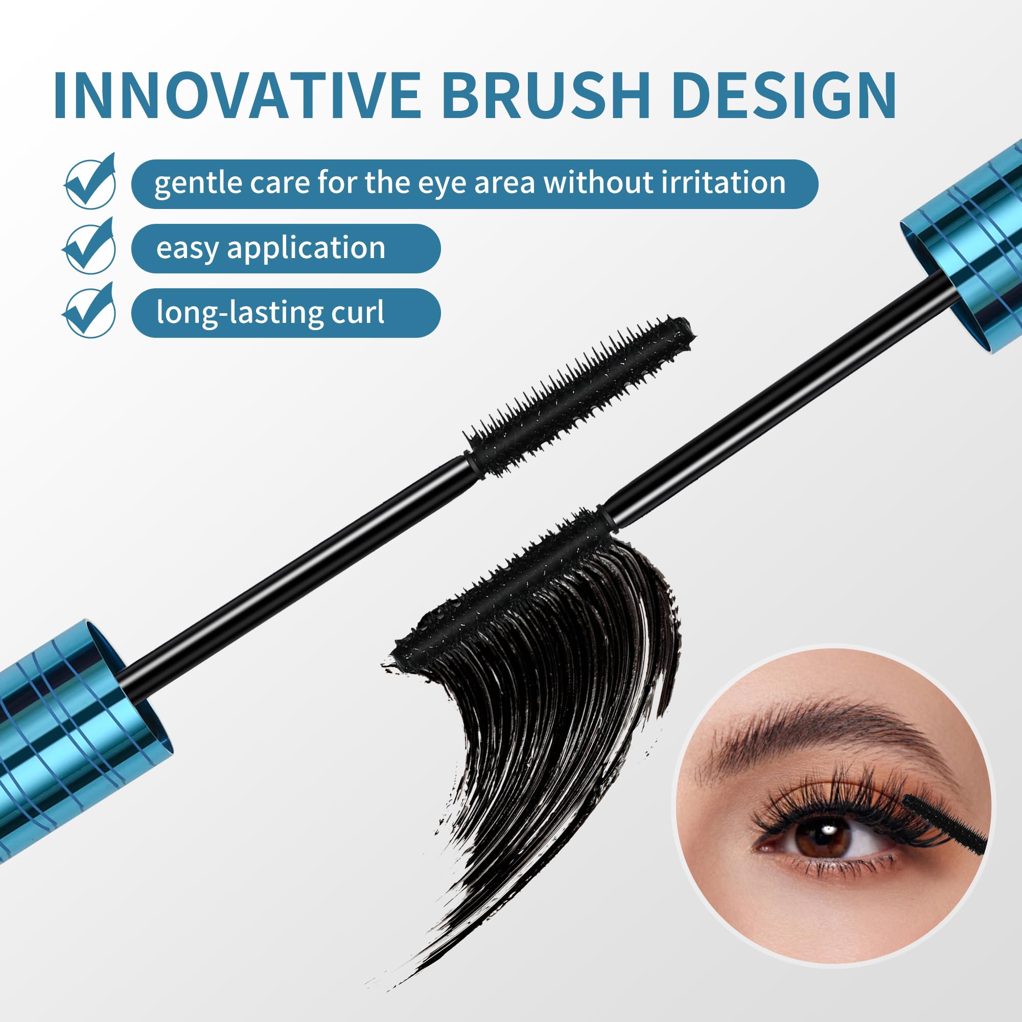 BANGFENG Mascara : soin respectueux des yeux sensibles