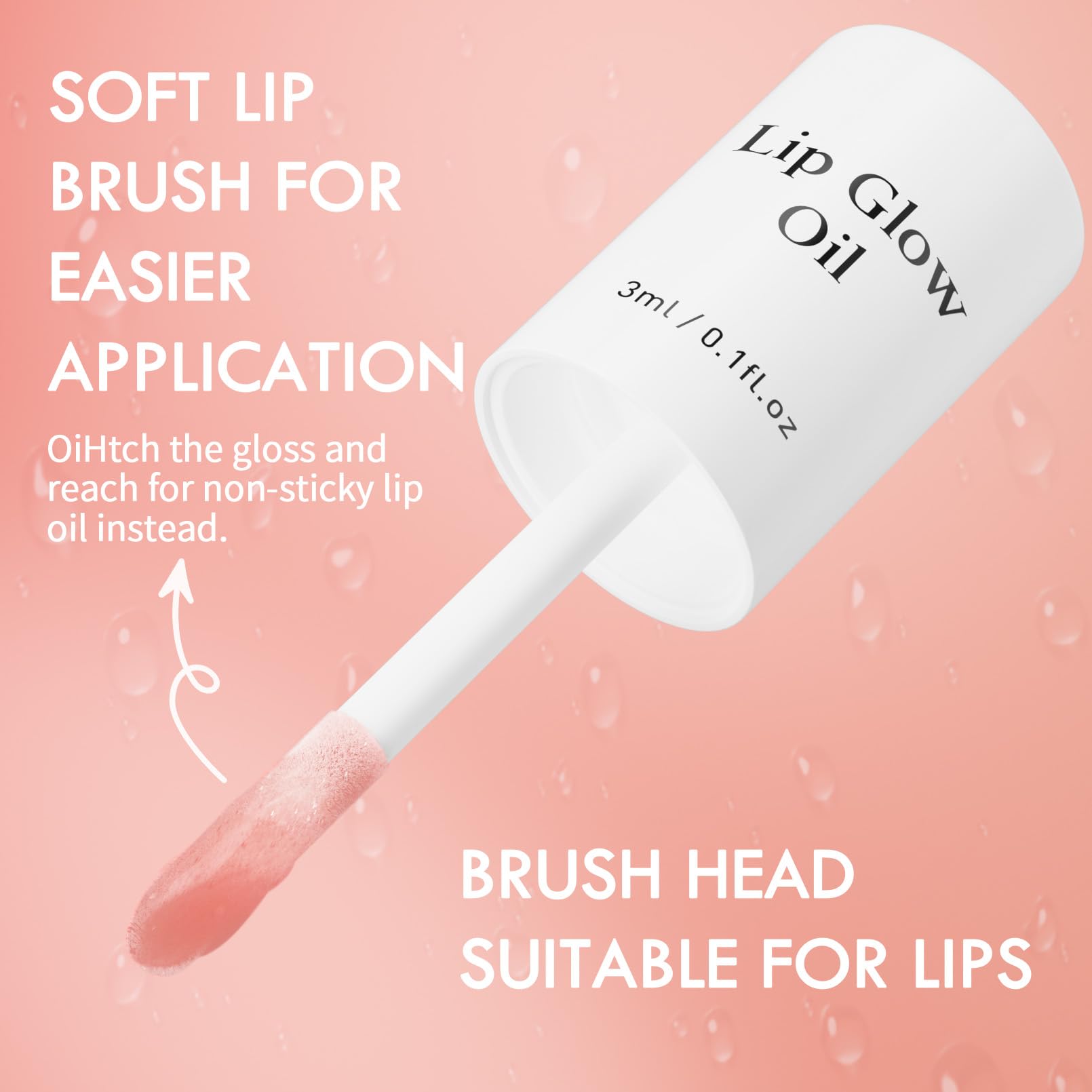 Bangfeng huile-lèvres pivoine, teinte douce et hydratation protectrice.