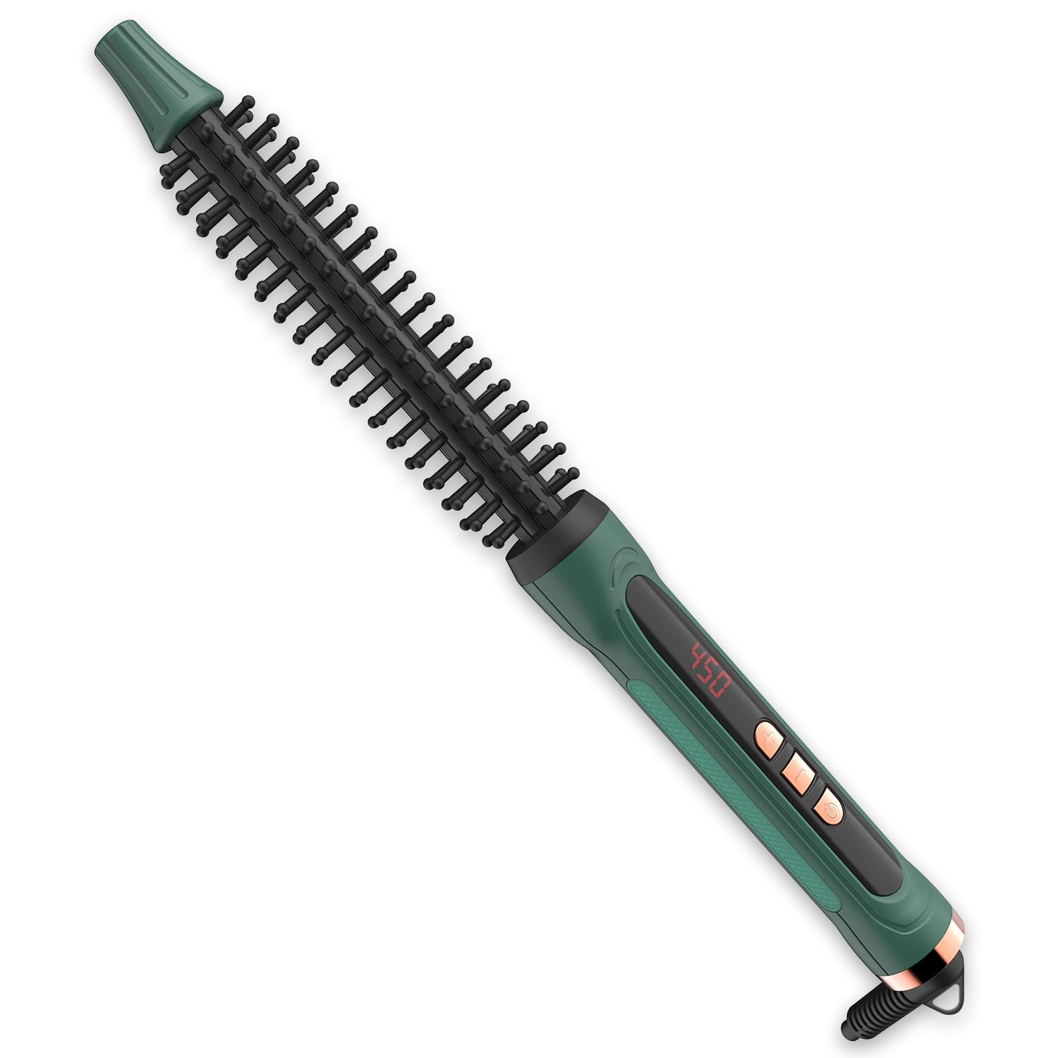 BANGMENG mini brosse chauffante ronde 0,35 pouce pour volume rapide.