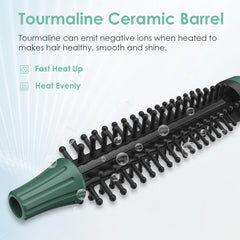 BANGMENG brosse tourmaline céramique ionique pour brillance et douceur.