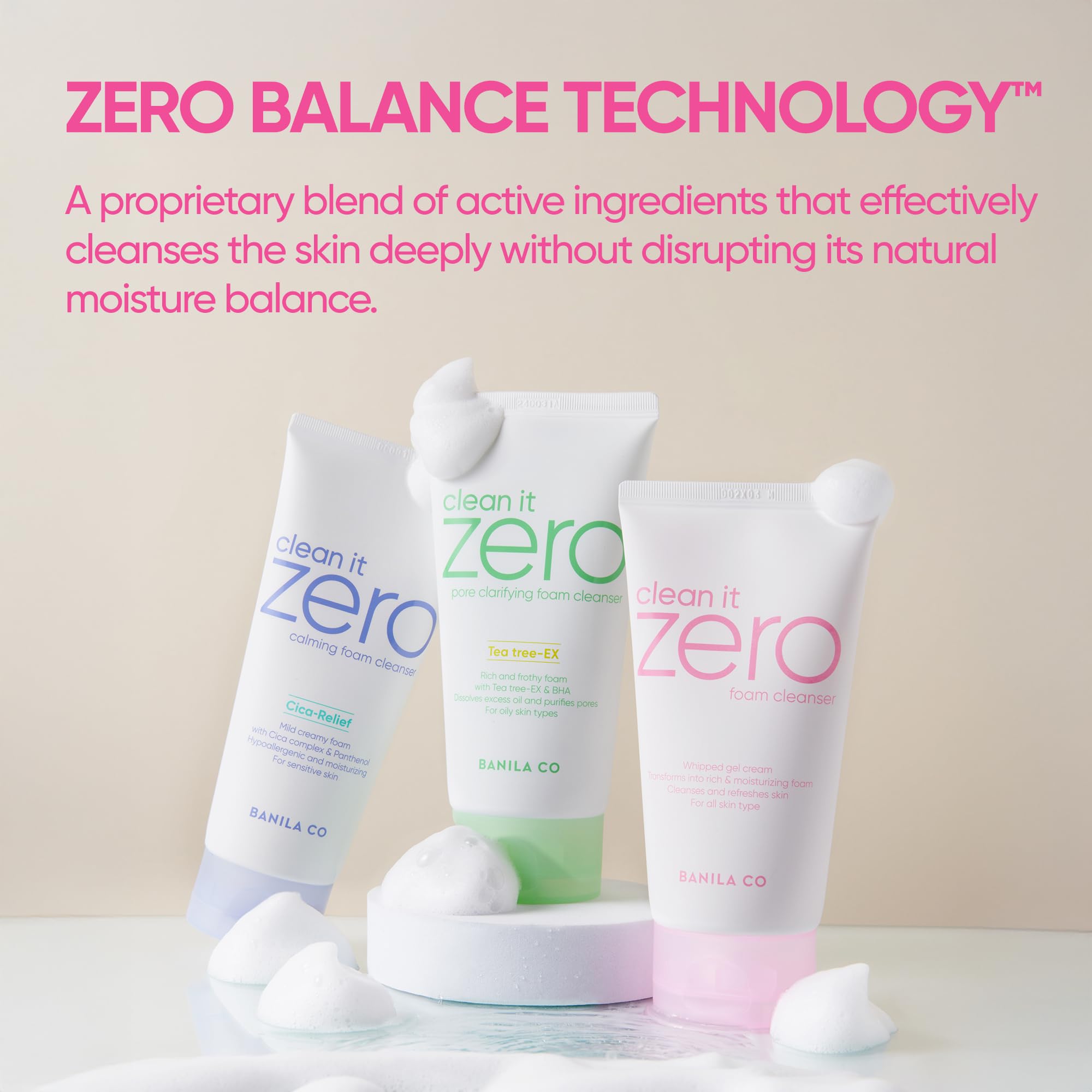Banila Co Application Quotidienne Matin Soir, nettoyage efficace sans tiraillement.