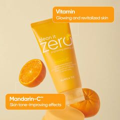 Capsules mandarine vitaminées intégrées, pour nourrir et illuminer la peau.