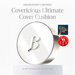 Éponge exclusive Banila Co assurant adhérence douce et couvrance homogène.