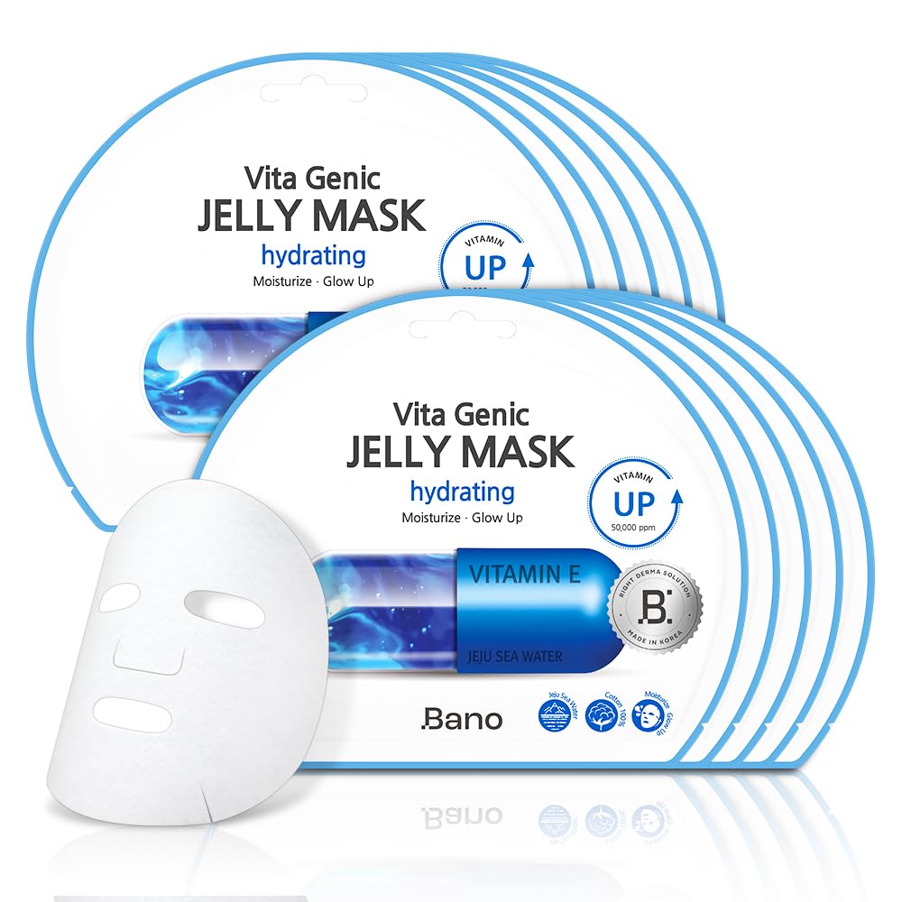 Bano Vita Genic – Masque gelée hydratant, lisse la peau en douceur.