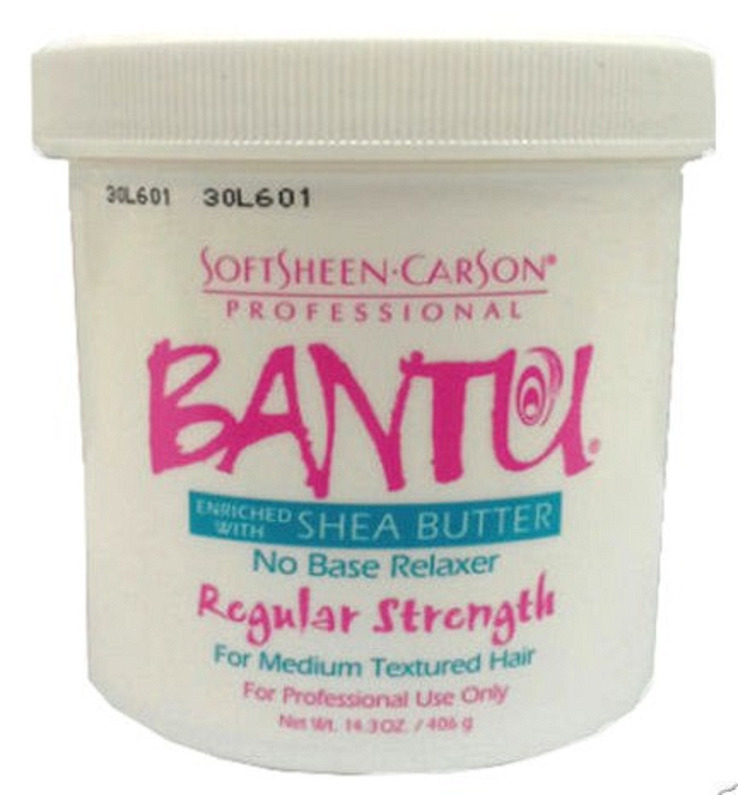 BANTU Relaxant Sans Base 15oz emballage, soin rapide pour cheveux bouclés.