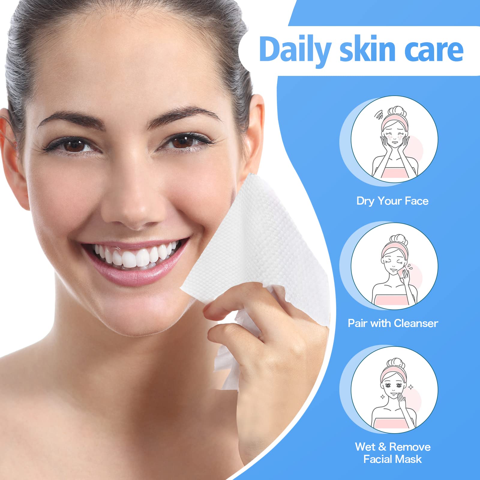 BanYakong design double-face perle pour démaquillage efficace.