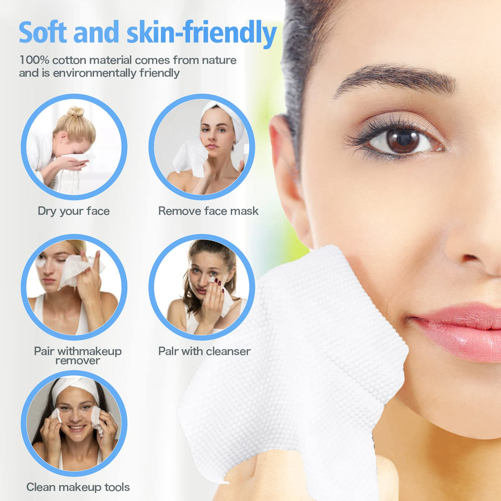 BanYakong Tissu Visage Texture Perle, absorption renforcée pour le démaquillage en douceur.