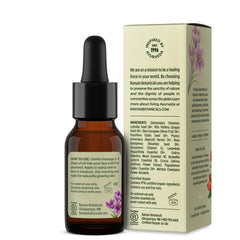 Banyan Botanicals Face Oil, étiquette sans OGMs et sans cruauté pour routine propre.