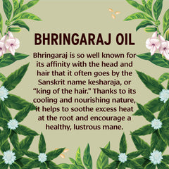 Cuir chevelu stimulé grâce à l’huile Bhringaraj Banyan Botanicals