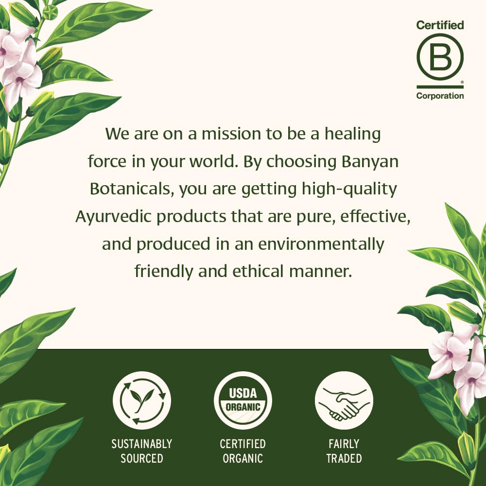 Sourcing équitable et responsable chez Banyan Botanicals.