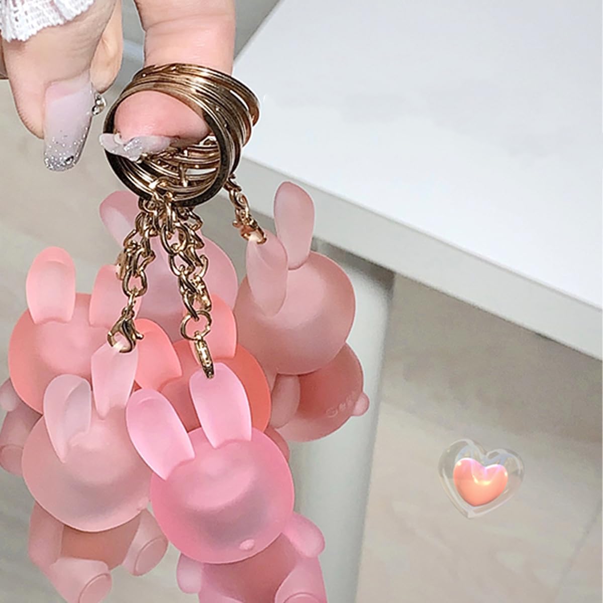 Baorder emballage portable de brillant à lèvres lapin — pratique pour le sac.