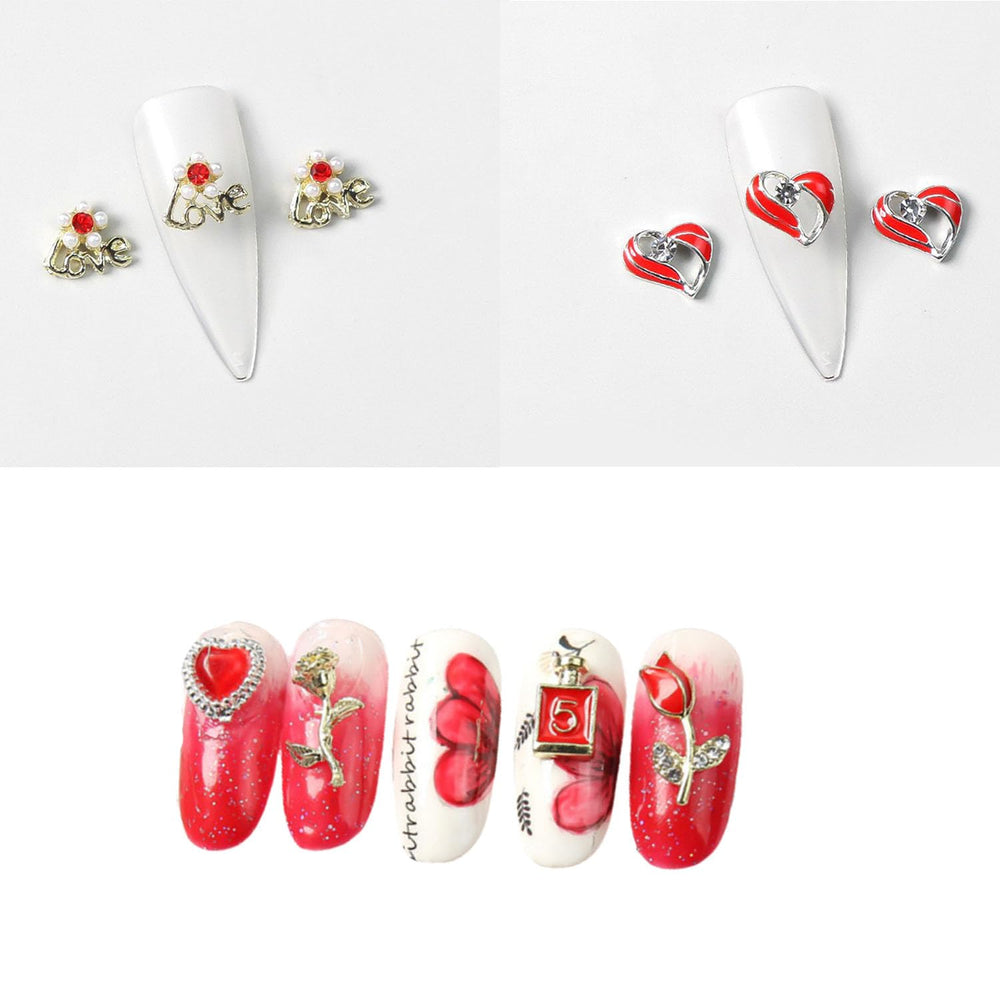 BAOYAALIN Ornements kawaii Ongles: touches mignonnes pour un style tendance.