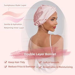 Bonnet Baqzqudnl protège les cheveux et maintient l'hydratation.