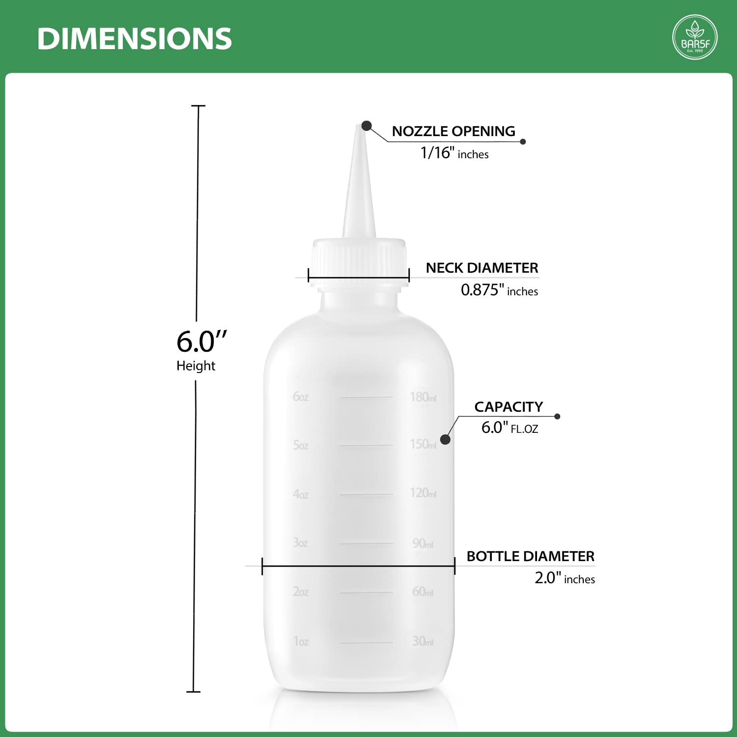 Bar5F bouteille applicatrice pour distribution homogène du produit