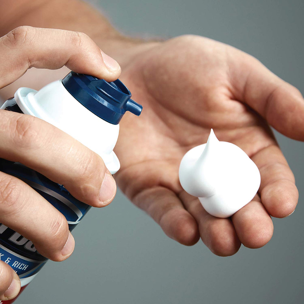 Barbasol Pacific Rush fabriqué aux Etats-Unis pour la qualité