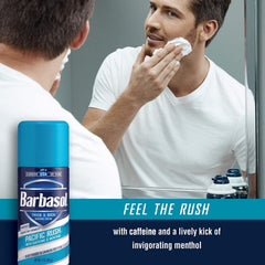 Barbasol Pacific Rush glisse rasage doux et précis