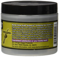 Barber Shop Aid Alopecie, huile essentielle à appliquer, bénéfice potentiel lors du massage.