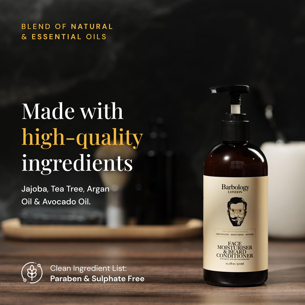Huile argan Barbology London pour barbe et peau en douceur