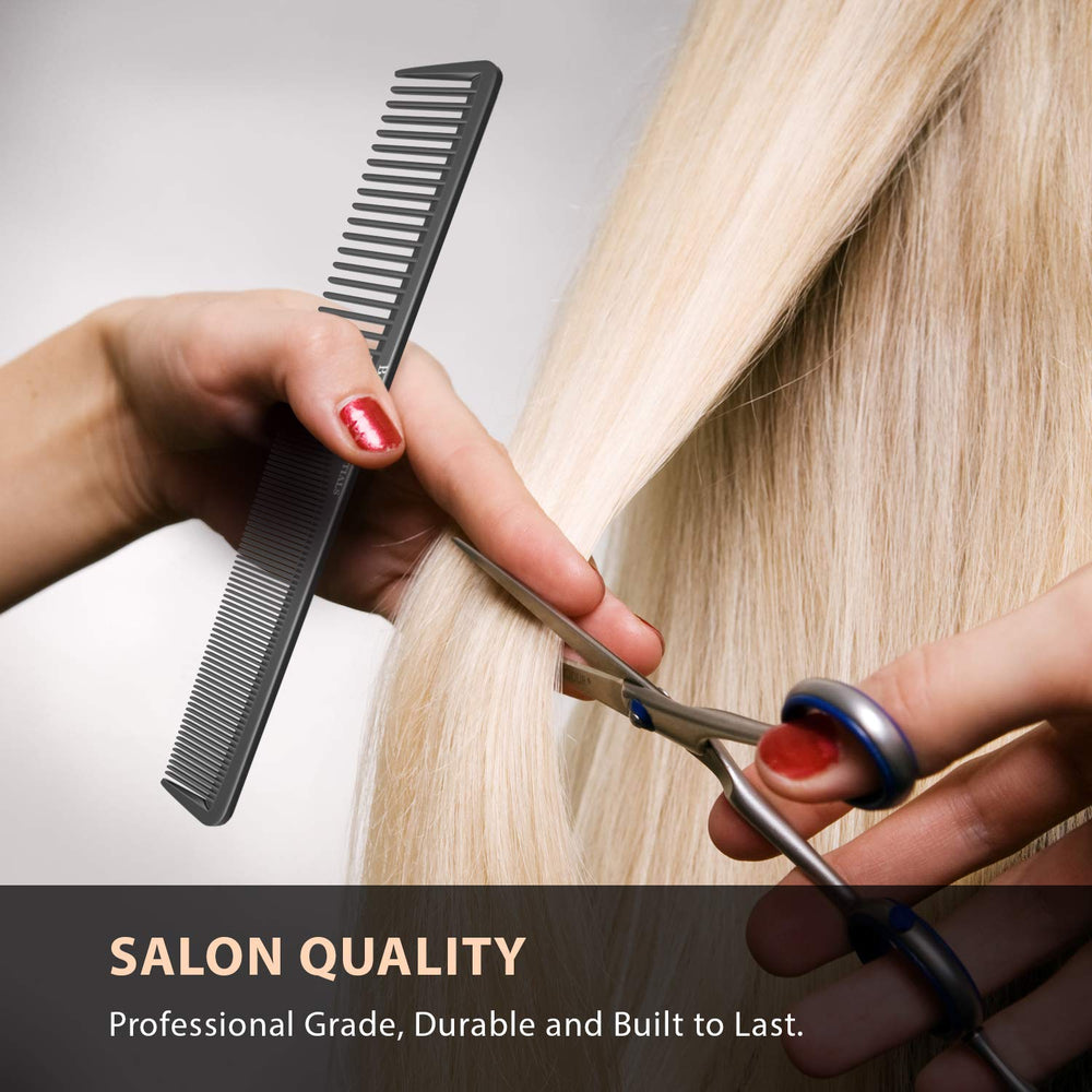 Peigne salon professionnel Bardeau Essentials, durable pour usage pro et domicile.