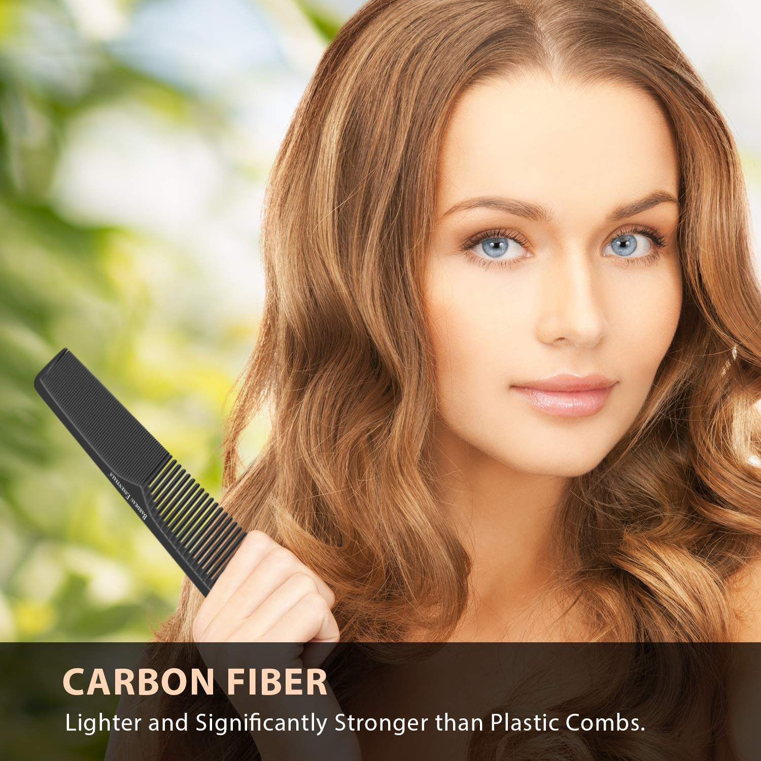 Peigne résistant à la chaleur Bardeau Essentials, jusqu’à 356°F pour le lissage.