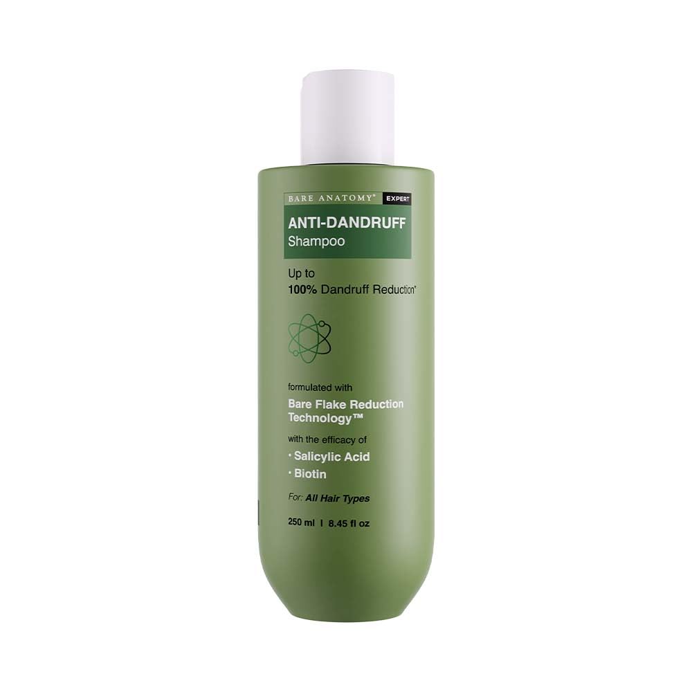 Bare Anatomy Expert shampoing pellicules – réduit pellicules et apaise le cuir chevelu