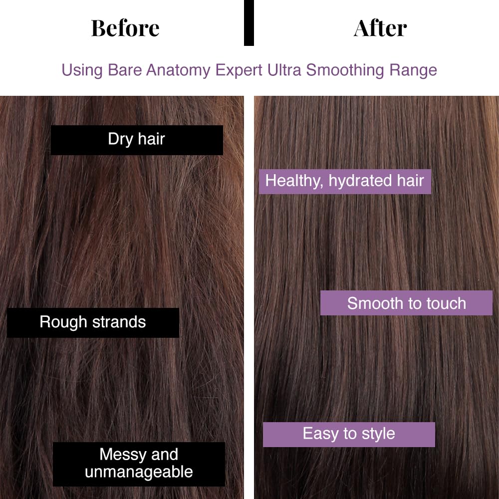 Application rapide avec Bare Anatomy, routine capillaire simple.
