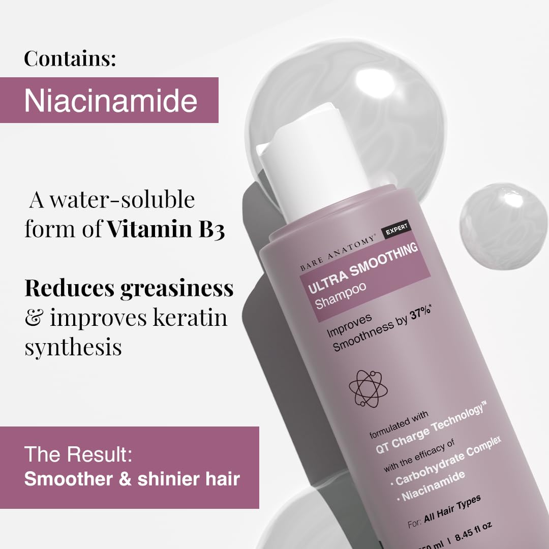 Bare Anatomy Shampoing Protection Chaleur – cheveux mieux résistant à la chaleur