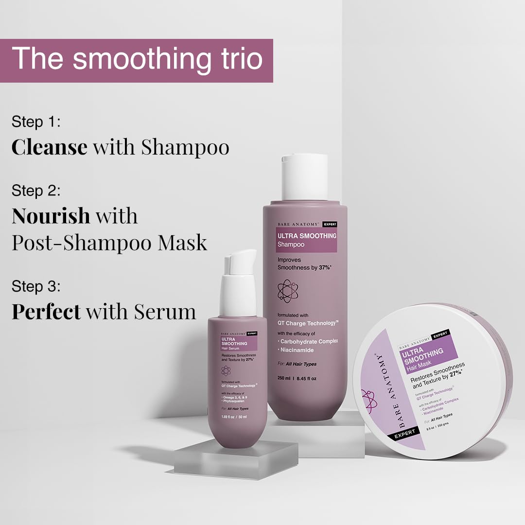 Bare Anatomy Shampoing Végan Sans Parabènes Sulfates – formule éthique et sûre