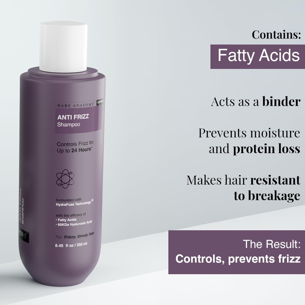 Bare Anatomy shampooing routine recommandée: nettoyer, mousser, puis rincer pour résultats optimaux.