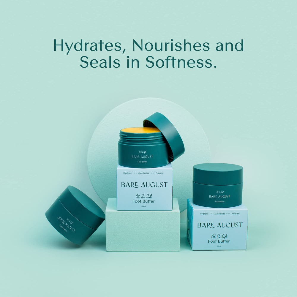 Bare August with shea and mango butter for hydration