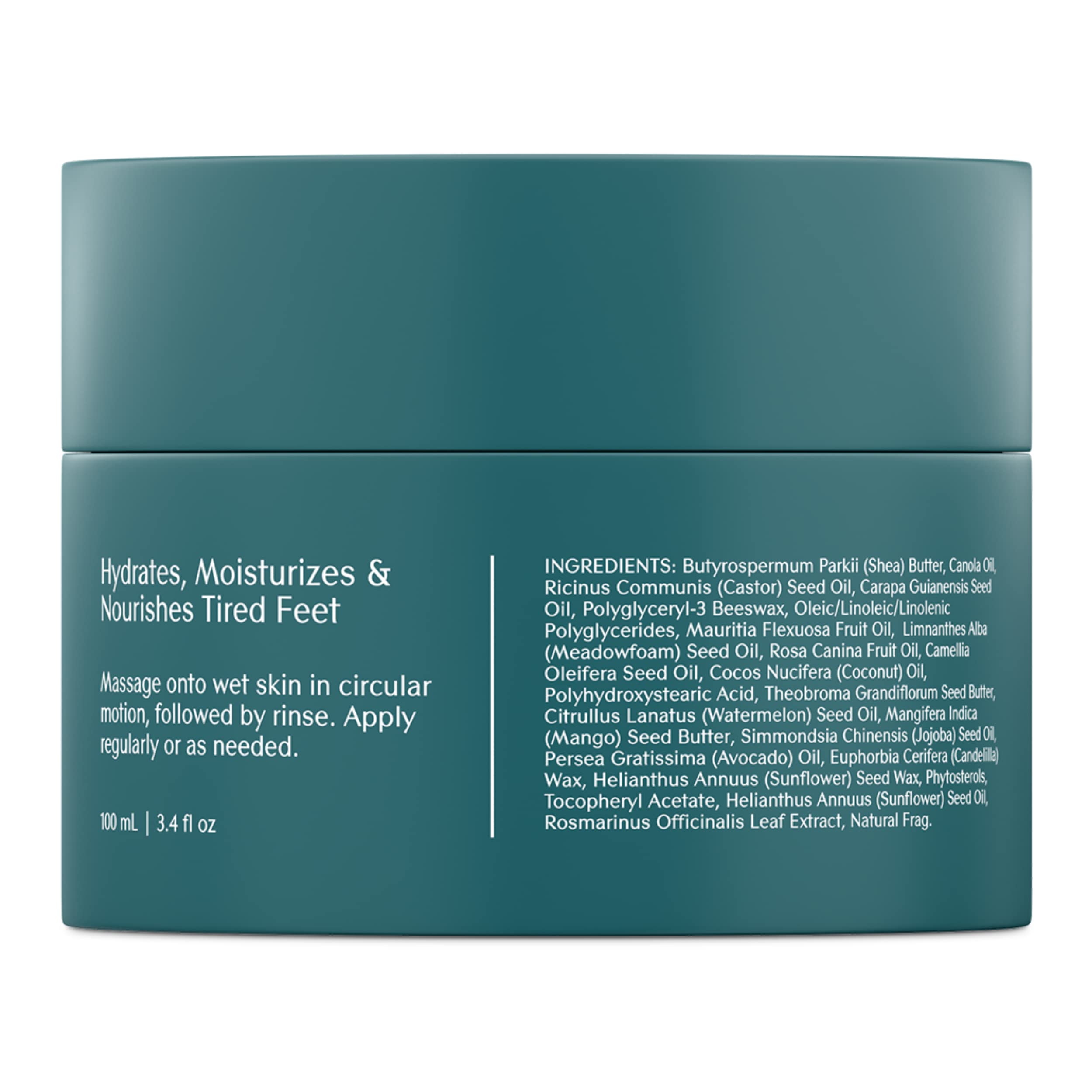 Bare August texture close-up reveals rich moisturizing formula