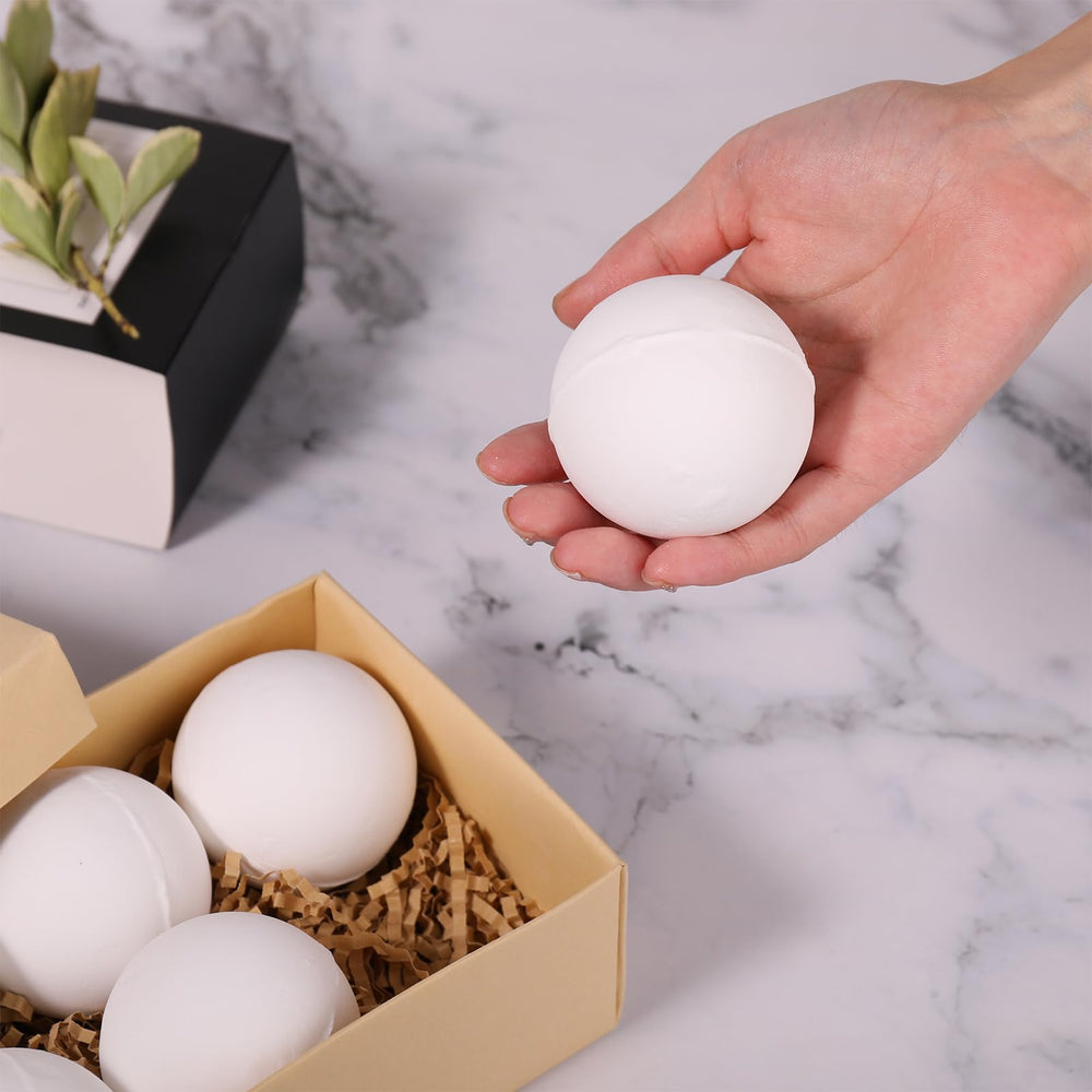 Bare Bombs – boules de bain eucalyptus-pamplemousse, apportent fraîcheur et éveil des sens.