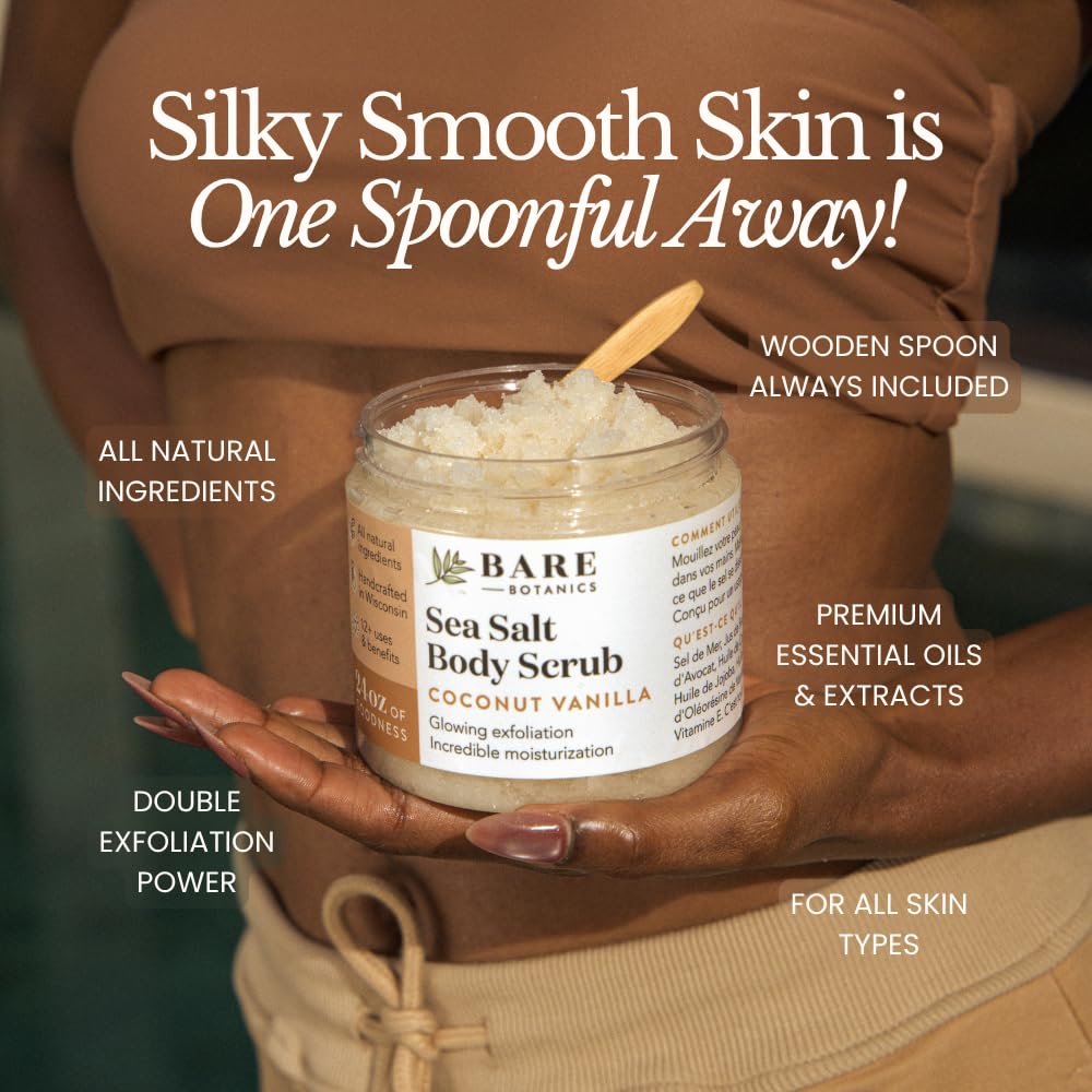 Exfoliation douce pour pieds et jambes, revitalisation de la peau.