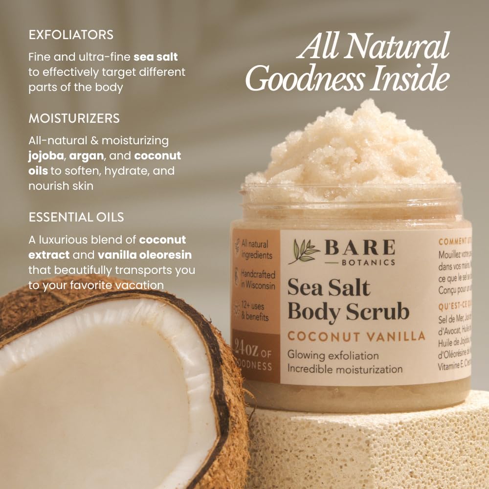 Emballage cadeau Bare Botanics prêt à offrir pour une surprise naturelle.