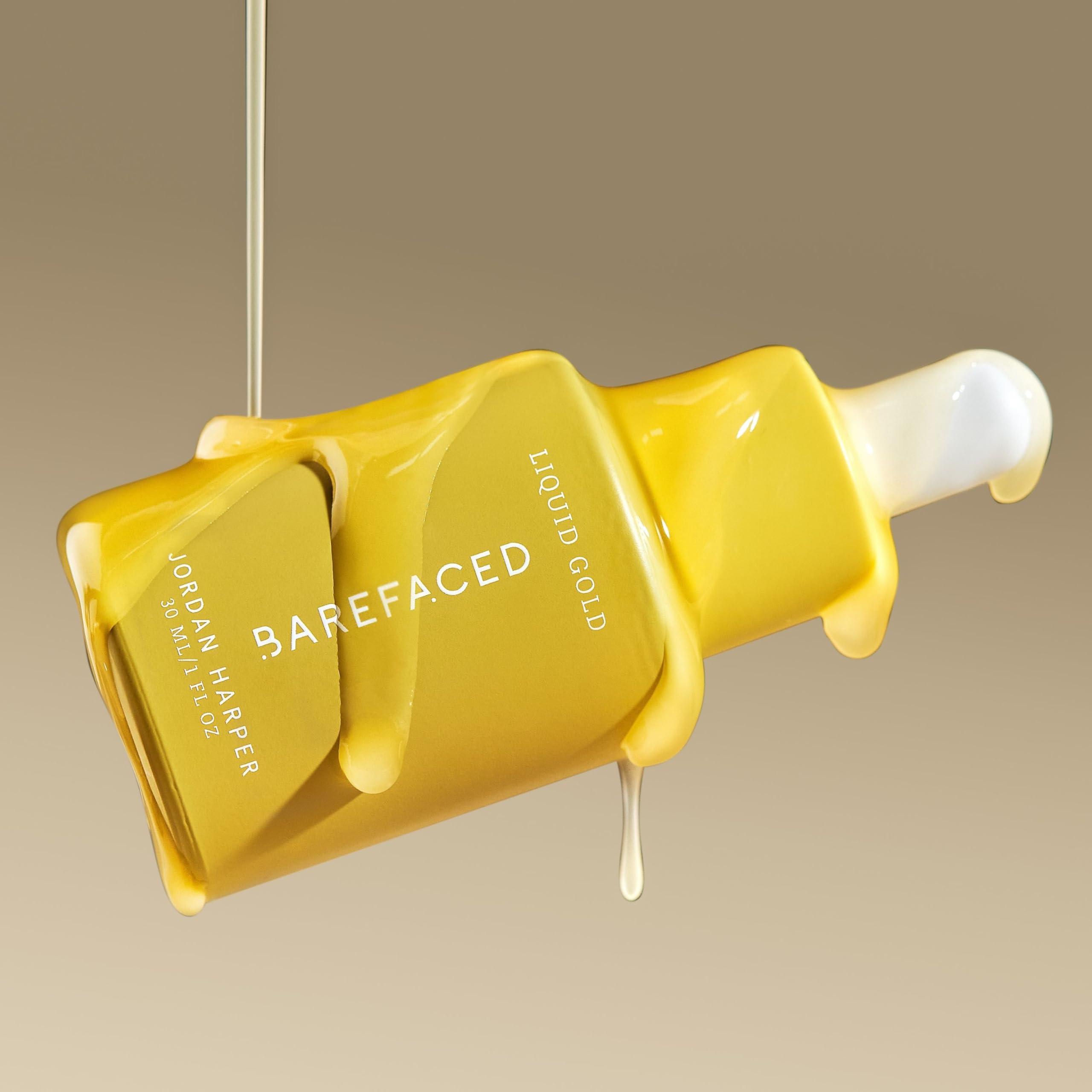 Barefaced Liquid Gold – routine quotidienne avec 3–5 gouttes.