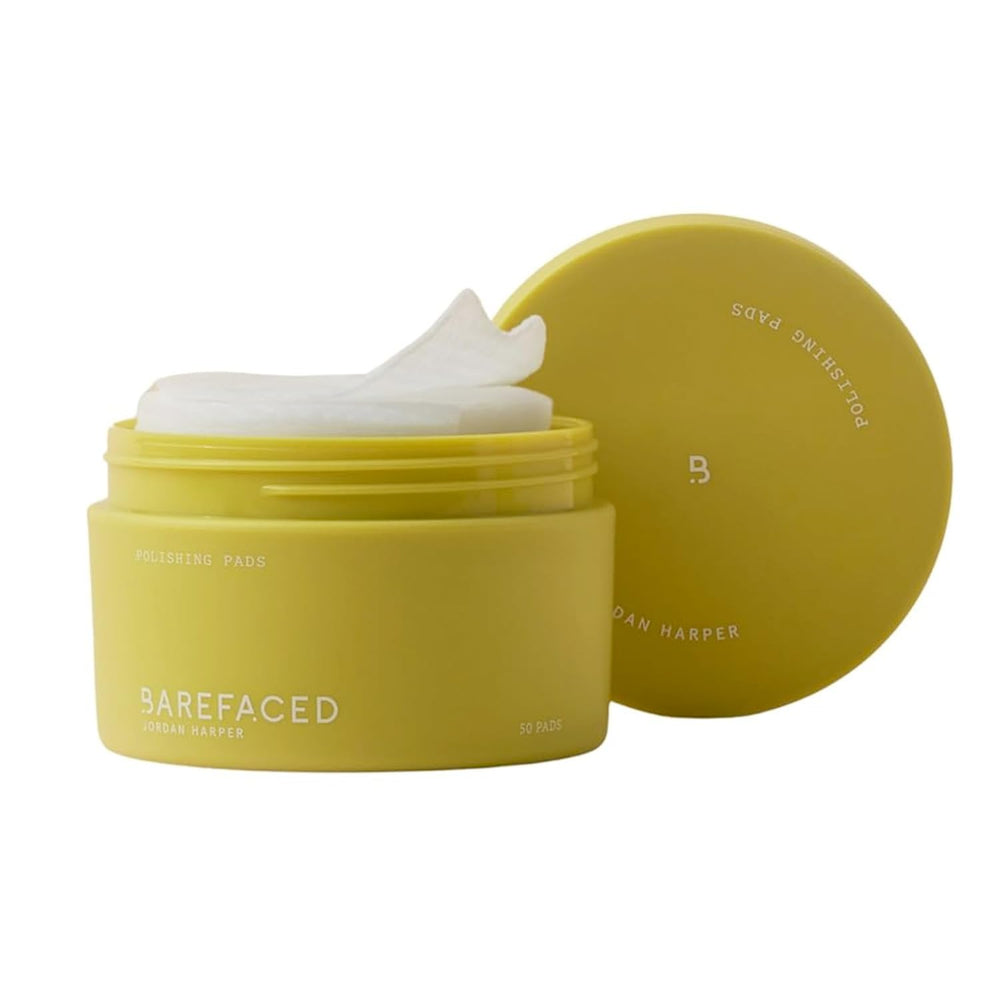 Tampons Barefaced polissage visage: exfoliation efficace pour un teint lumineux
